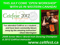 Irish Dance Camp Canada 2012